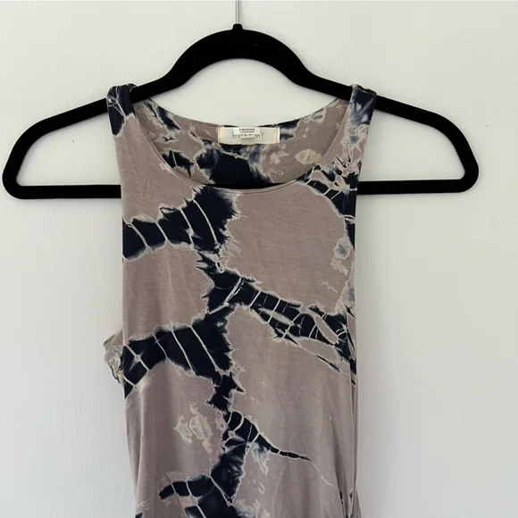 EUC🔹️River + Sky Go for Bold Dress Tie Dye Sleeveless Racerback Midi - Picture 2 of 5